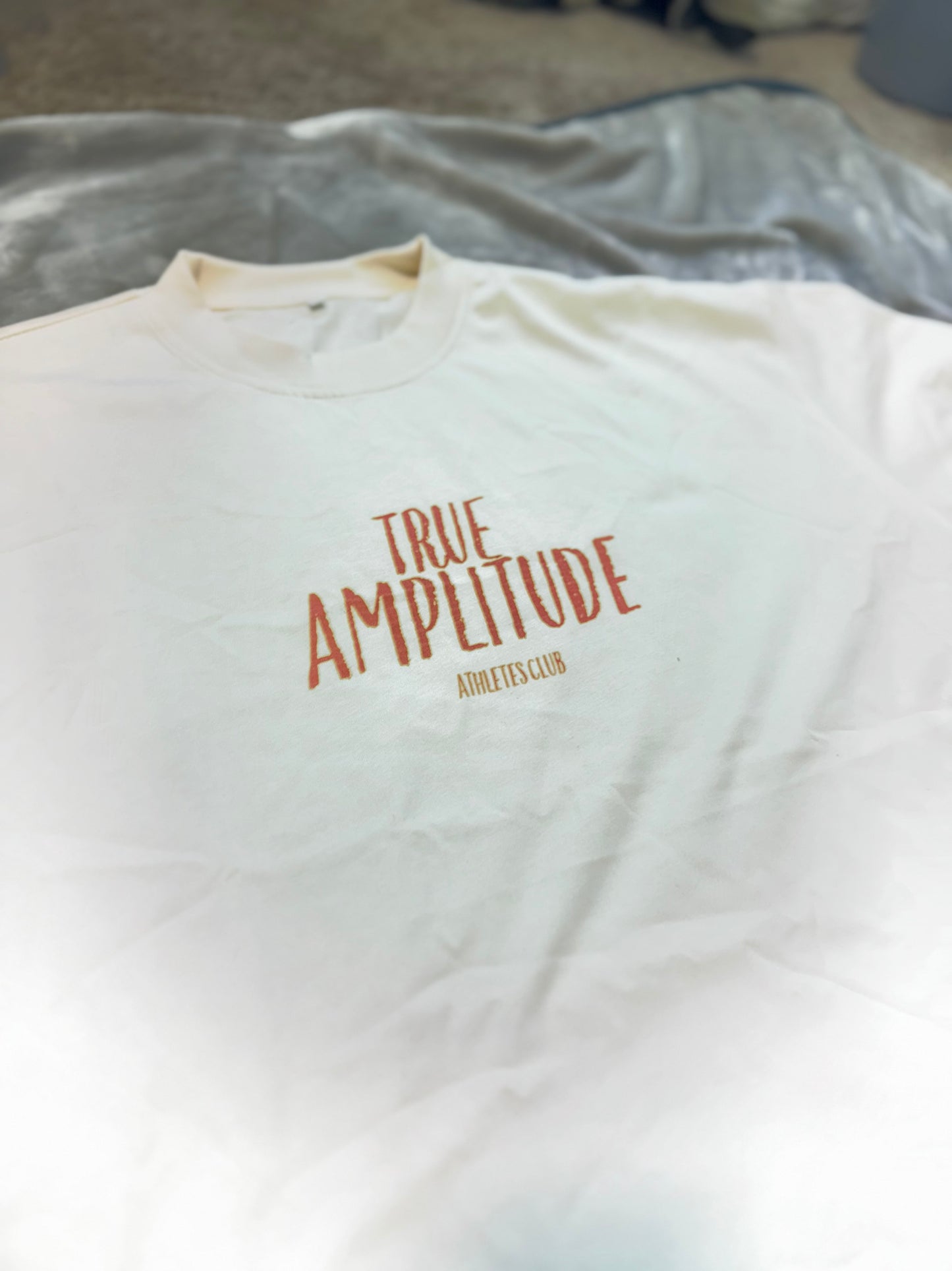 Rose "Bloom" T-shirt in Cream